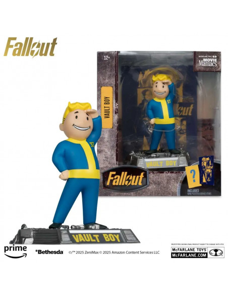 MOVIE MANIACS FALLOUT VAULT BOY ASSORTMENT SET (3)
