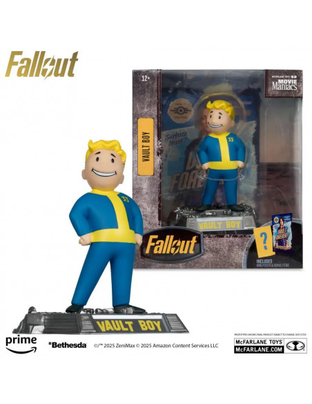 MOVIE MANIACS FALLOUT VAULT BOY ASSORTMENT SET (3)