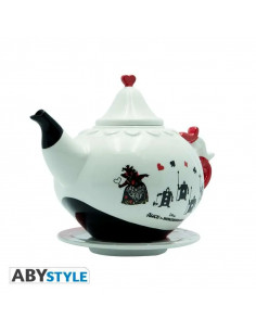 DISNEY ALICE IN WONDERLAND QUEEN OF HEARTS TEAPOT 2