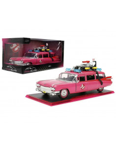 GHOSTBUSTERS - ECTO-1 PINK VARIANT - LIMITED EDITION - 1:24 DIE-CAST MODEL 2