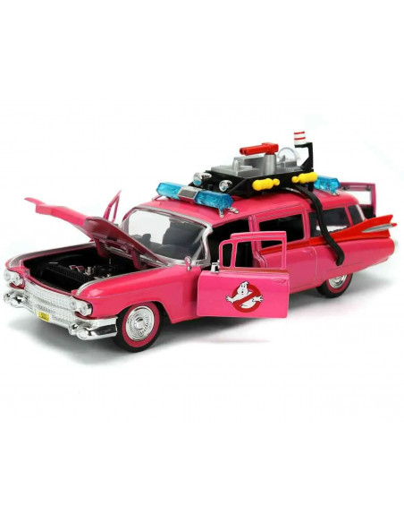 GHOSTBUSTERS - ECTO-1 PINK VARIANT - LIMITED EDITION - 1:24 DIE-CAST MODEL