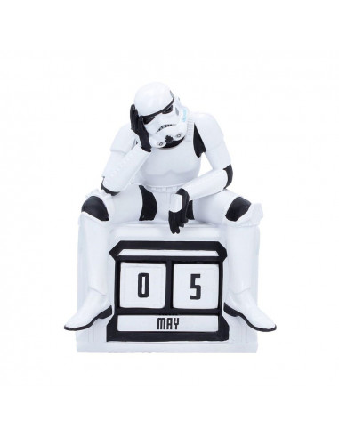 Original Stormtrooper Perpetual Calendar What a Day 14 cm