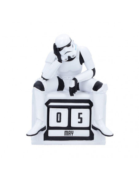 Original Stormtrooper Perpetual Calendar What a Day 14 cm
