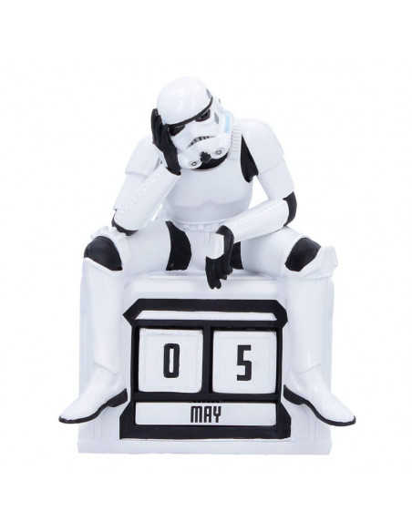 Original Stormtrooper Perpetual Calendar What a Day 14 cm