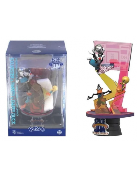 Space Jam A New Legacy Sylvester Tweety Bird & Daffy Duck DS-071 Beast Kingdom
