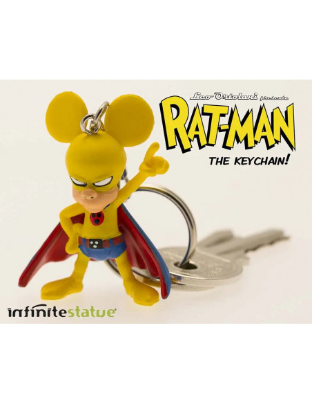 RAT-MAN Leo OrtolaIani Infinite Statue Cosmic Group Portachiavi PVC Keychain