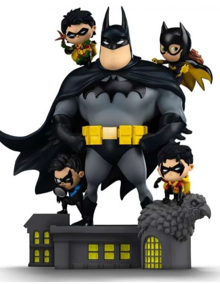 DC Comics Batman Family Animated Icons 1/10 Statue IRON STUDIOS Sideshow