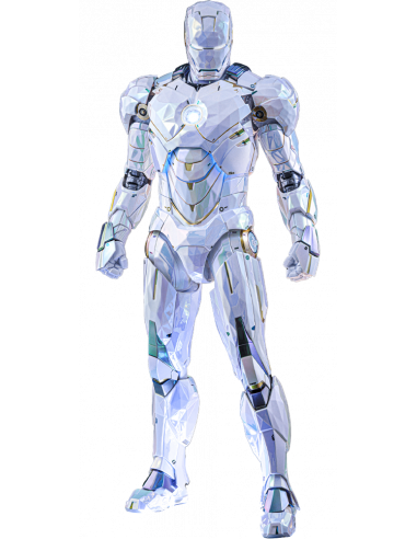 IRON MAN 2 Iron Man Mark IV Sub-Zero Fractal Armor MMS830D76 Hot Toys Exclusive
