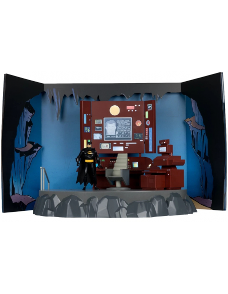 DC Batman black The Animated Series BATCAVE Gold Label EXCLUSIVE Mcfarlane Toys