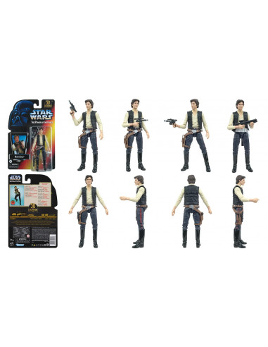 STAR WARS Han Solo THE POWER OF THE FORCE 50th ANN. HASBRO PULSE