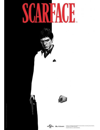 Brian De Palma SCARFACE Al Pacino Tony Montana Superb Scale Statue 1/4 Blitzway