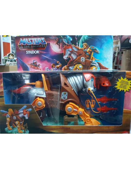 MOTU Masters Of The Universe Origins He Man's STRIDOR Action Figure Box Mattel