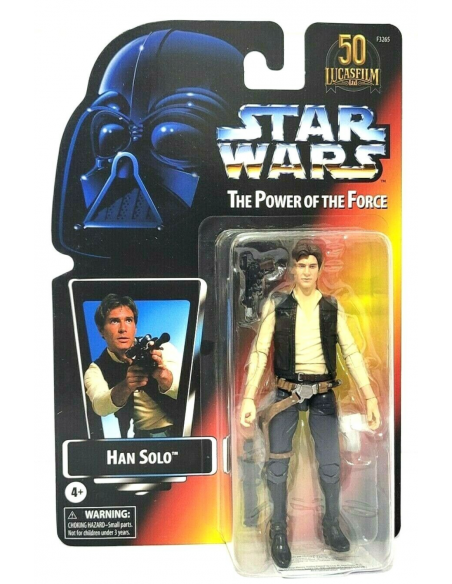 STAR WARS Han Solo THE POWER OF THE FORCE 50th ANN. HASBRO PULSE