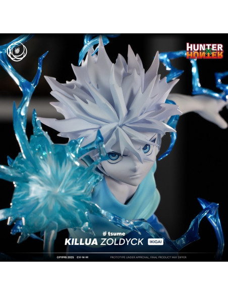 HUNTER x HUNTER Killua Zoldyck Tsume Ikigai Statue in Brown Box Available Now