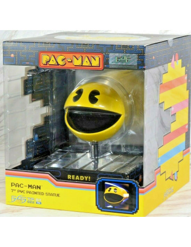 PACMAN PVC STATUE Pac-Man Tōru Iwatani First4Figures Namco 40Th Action Figure
