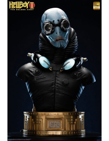 Elite Creature Collectibles Cinemaquette Hellboy ABE SAPIEN Life Size Bust ECC