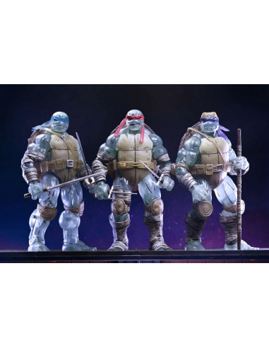 NECA TMNT Tartarughe Ninja Last Ronin Ghost Brothers 3pack Action Figurse set