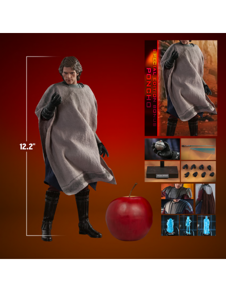 STAR WARS The Clone Wars Anakin Skywalker 1/6 Hot Toys Sideshow EXCLUSIVE TMS019