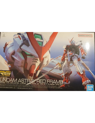 RG 19 GUNDAM Astray Red Frame MBF-P02 Real Grade Model Kit Montaggio Bandai