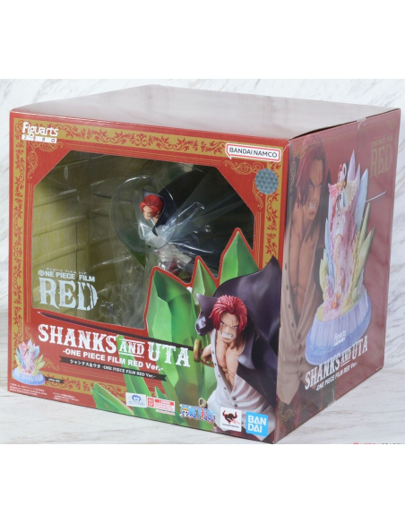 ONE PIECE Film Red Figuarts ZERO Extra Battle Shanks & Uta Figure Bandai Tamashi