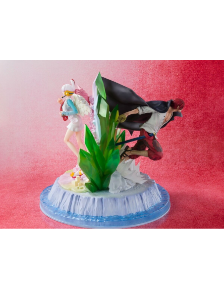 ONE PIECE Film Red Figuarts ZERO Extra Battle Shanks & Uta Figure Bandai Tamashi