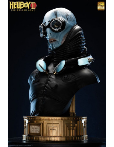 Elite Creature Collectibles Cinemaquette Hellboy ABE SAPIEN Life Size Bust ECC
