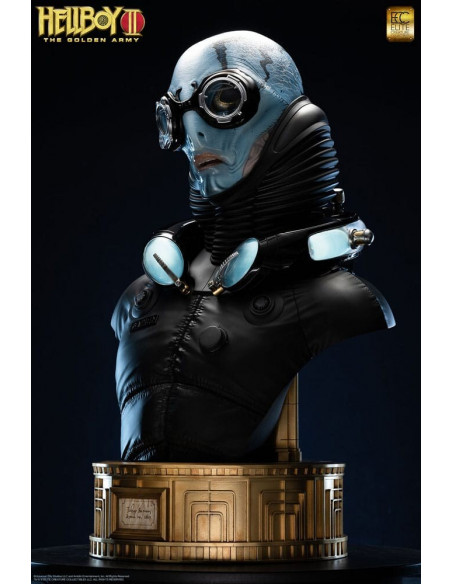 Elite Creature Collectibles Cinemaquette Hellboy ABE SAPIEN Life Size Bust ECC