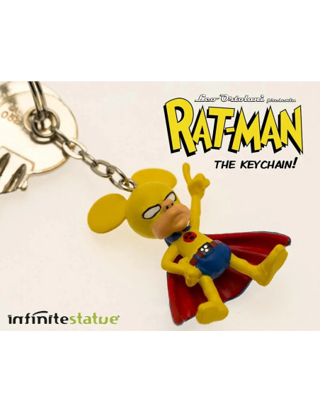 RAT-MAN Leo OrtolaIani Infinite Statue Cosmic Group Portachiavi PVC Keychain