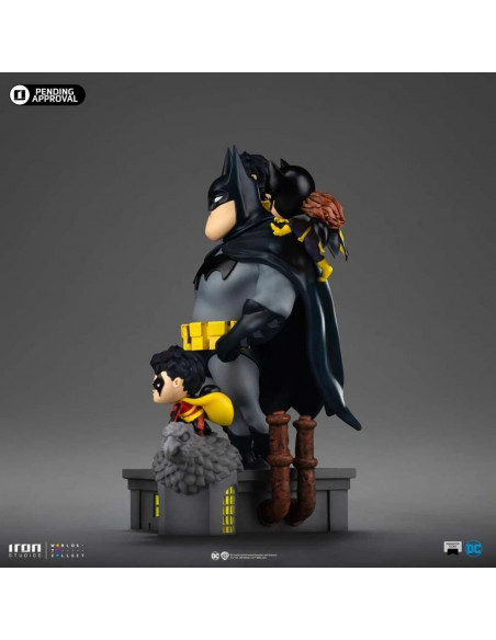 DC Comics Batman Family Animated Icons 1/10 Statue IRON STUDIOS Sideshow