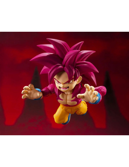 DRAGON BALL DAIMA SON GOKU MINI SUPER SAIYAN 4 SHF