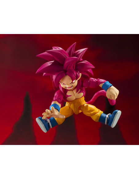 DRAGON BALL DAIMA SON GOKU MINI SUPER SAIYAN 4 SHF