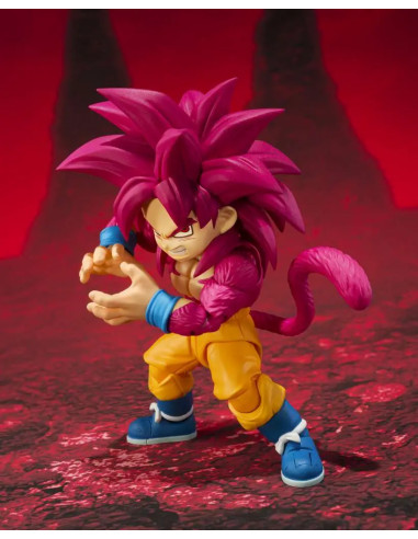 DRAGON BALL DAIMA SON GOKU MINI SUPER SAIYAN 4 SHF