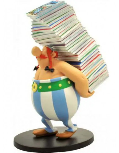 ASTERIX OBELIX PILE OF COMICS COLLECTIBLE FIGURE