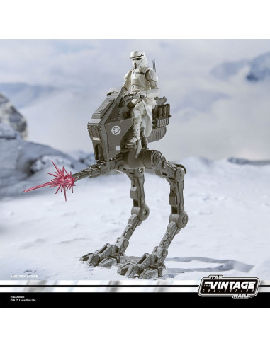 Star Wars: The Mandalorian & Grogu Vintage Collection Vehicle Imperial Remnant AT-RT 10 cm