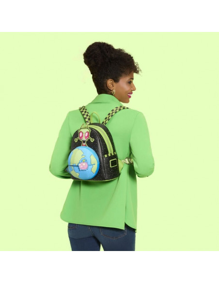 Nickelodeon by Loungefly Mini Backpack Invader Zim Glow
