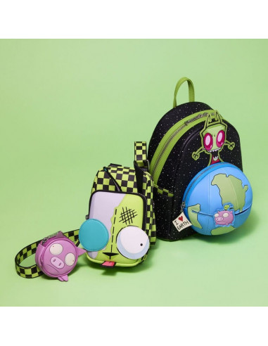 Nickelodeon by Loungefly Crossbody Invader Zim Gir Cellphone