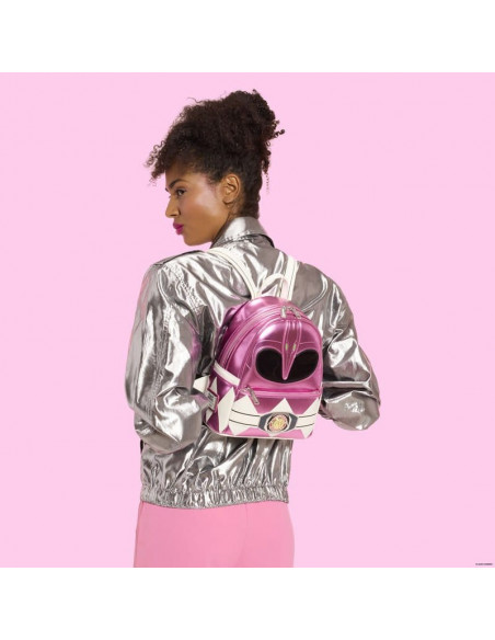 Hasbro by Loungefly Mini Backpack Pink Ranger