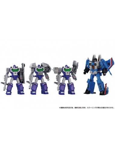 Transformers Dramatic Capture Series Action Figure 4-Pack Decepticons Part 1 17 cm