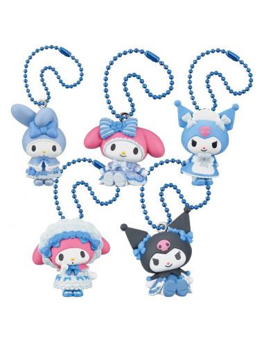 Sanrio Twinchees Mini Figures My Melody x Kuromi Sweet Lolita 5 cm Blind Pack Display (24)