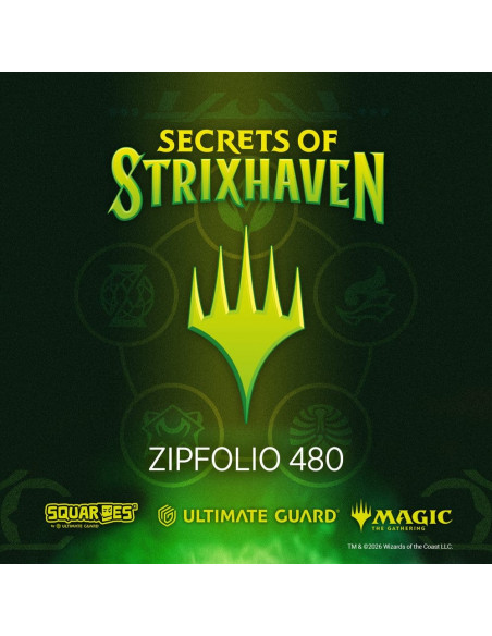 Ultimate Guard Zipfolio 480 Xenoskin Magic: The Gathering 'Secrets of Strixhaven' - Prismari