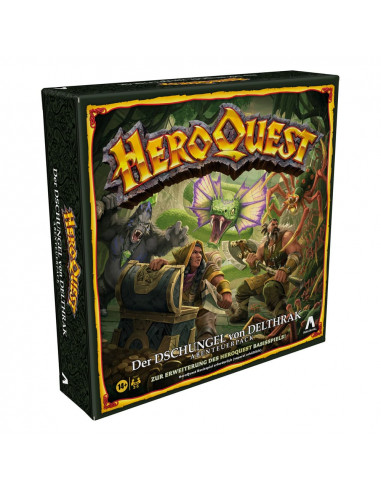 HeroQuest Board Game Expansion Der Dschungel von Delthrak Quest Pack *German Version*