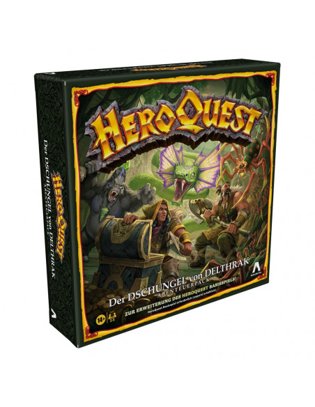 HeroQuest Board Game Expansion Der Dschungel von Delthrak Quest Pack *German Version*