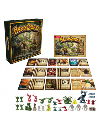 HeroQuest Board Game Expansion Der Dschungel von Delthrak Quest Pack *German Version*