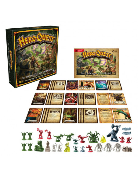 HeroQuest Board Game Expansion Der Dschungel von Delthrak Quest Pack *German Version*