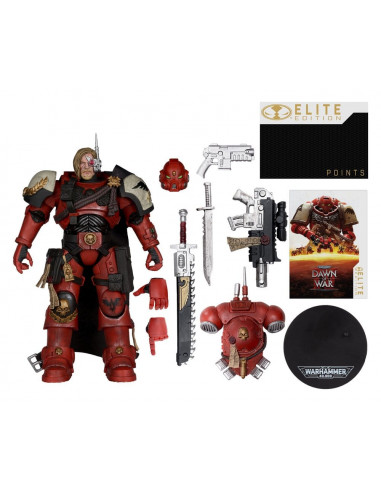 Warhammer 40,000 Dawn of War McFarlane Elite Edition Action Figure Captain Cyrus (Dawn of War 4) 20 cm