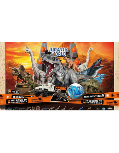 JURASSIC WORLD TERRAVENTURE TS02 MODEL KIT BLIND BOX SET (12)
