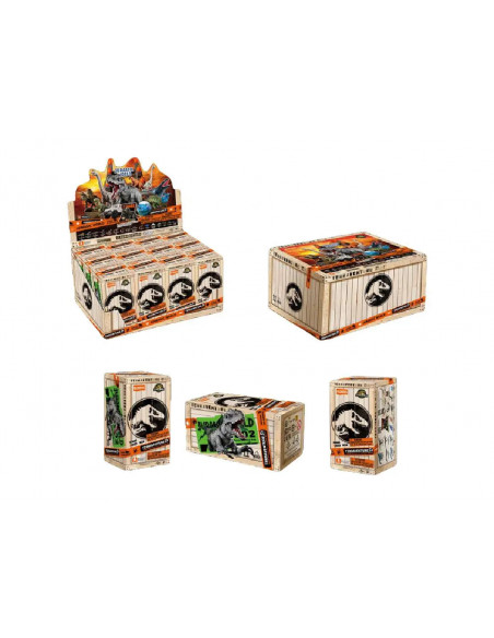 JURASSIC WORLD TERRAVENTURE TS02 MODEL KIT BLIND BOX SET (12)