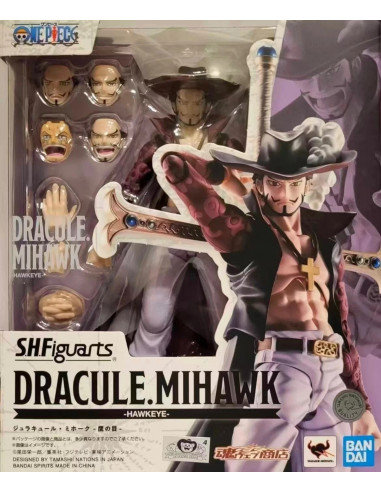 One Piece Dracule Mihawk Hawkeye Ver Action Figure S.H. Figuarts Bandai Tamashii