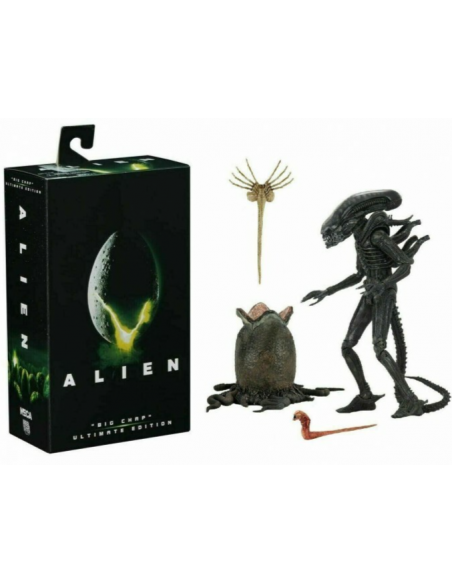 H.R. Giger ALIEN Big Chap 1979 Movie Ultimate Xenomorph Action Figure NECA live
