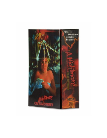 A Nightmare on Elm Street FREDDY KRUEGER Action Figure 30th Anniversary NECA
